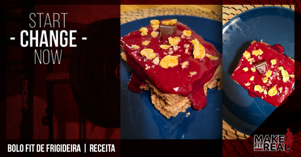 Bolo fit de frigideira